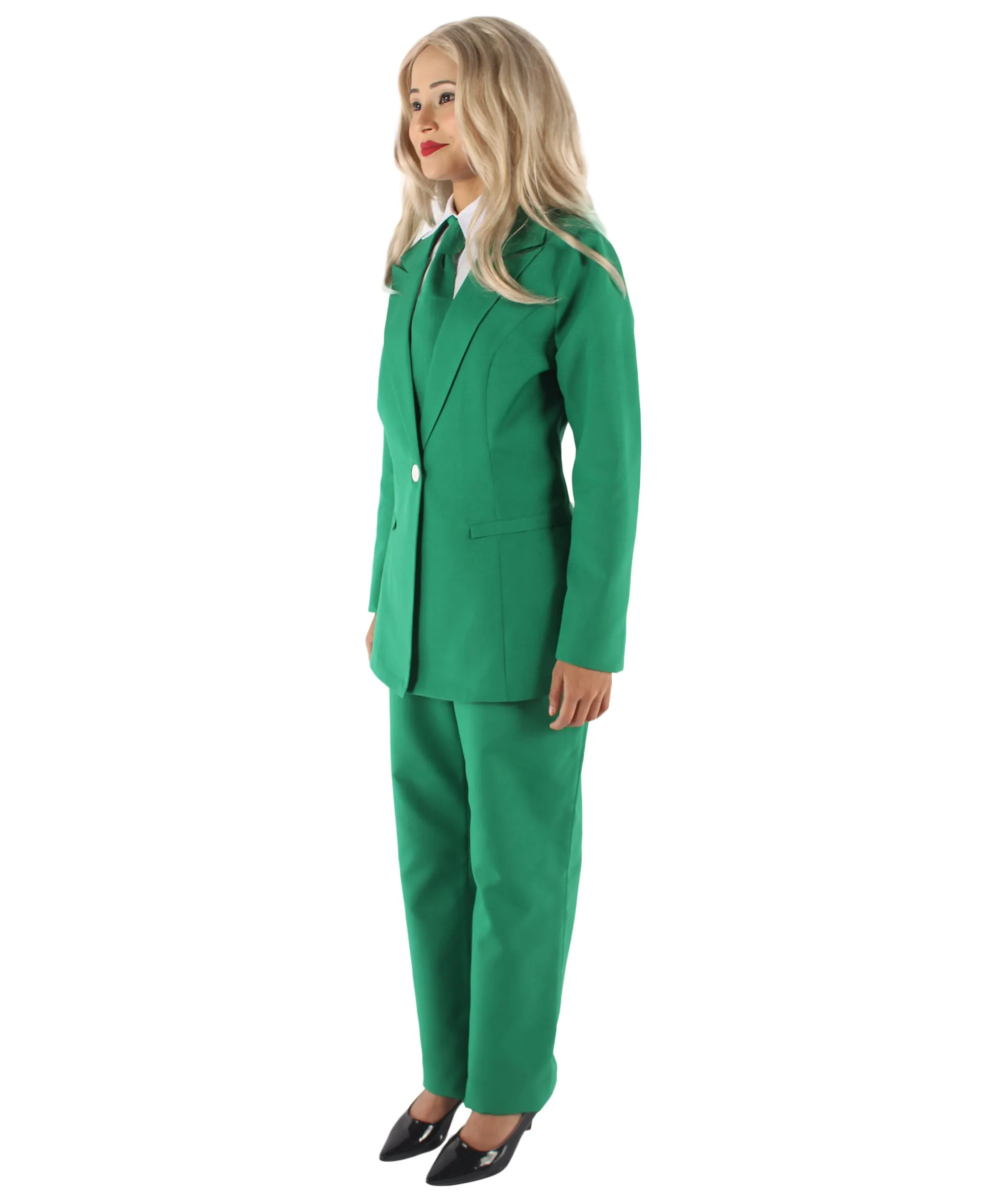 Adult Women's EXCLUSIVE! Deluxe  Singer Party Suit Costume | Evergreen Cosplay Costume
