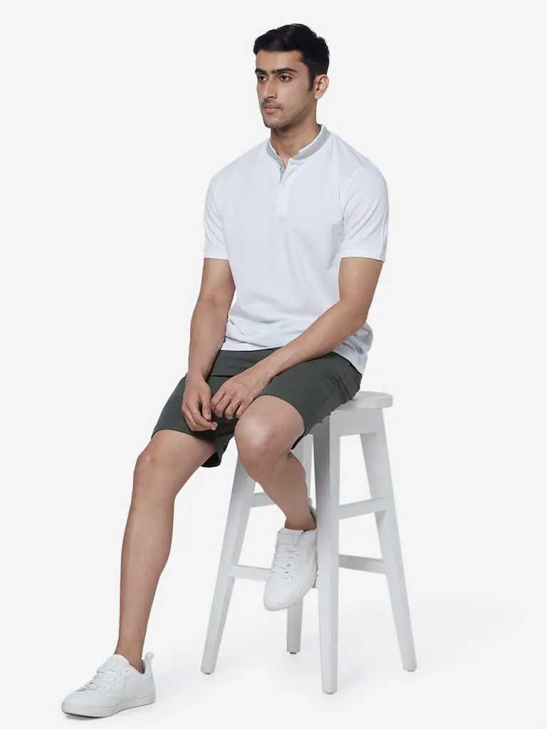 Ascot White Relaxed-Fit T-Shirt