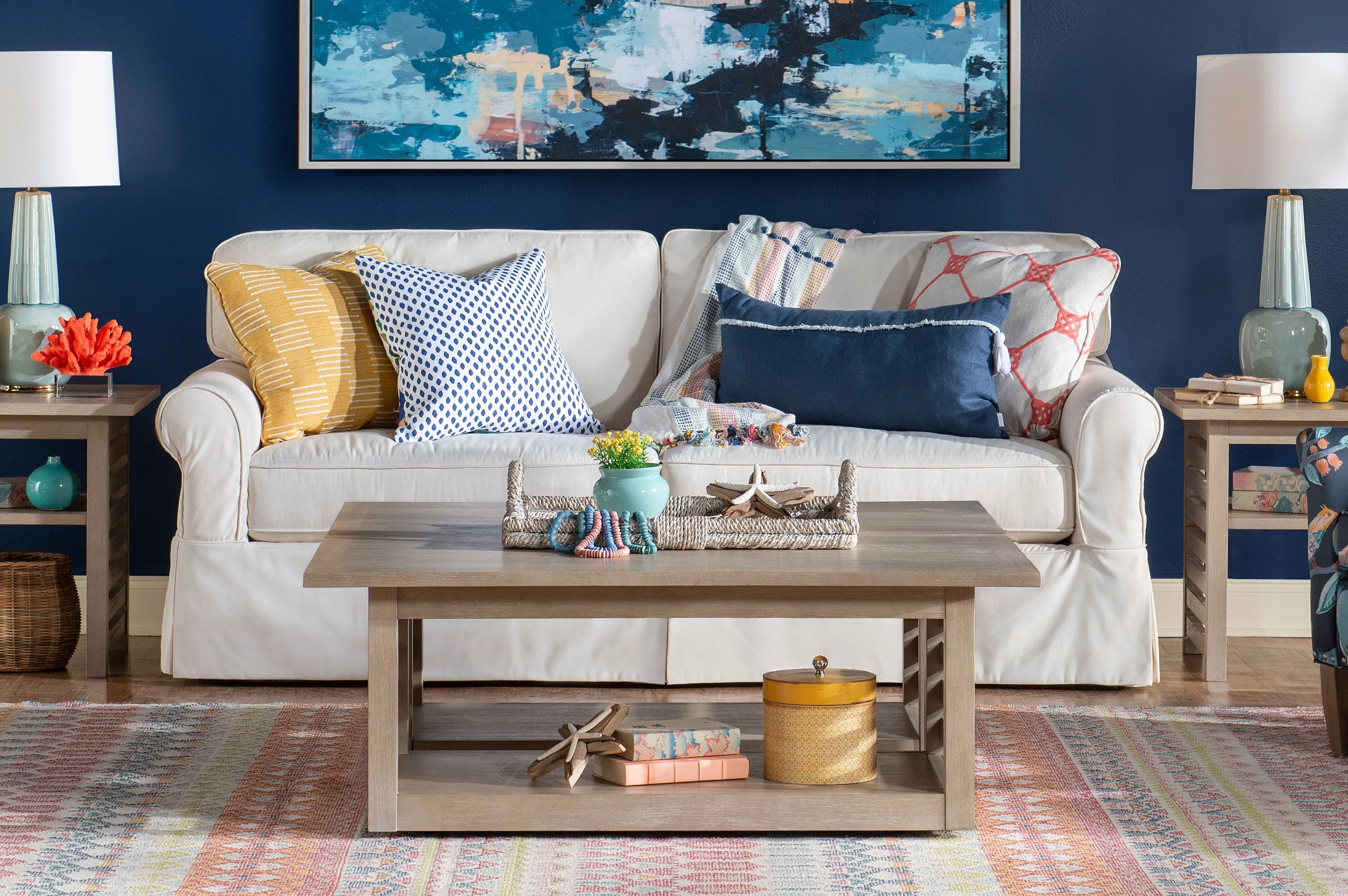 Coastal Sand 50" Coffee Table