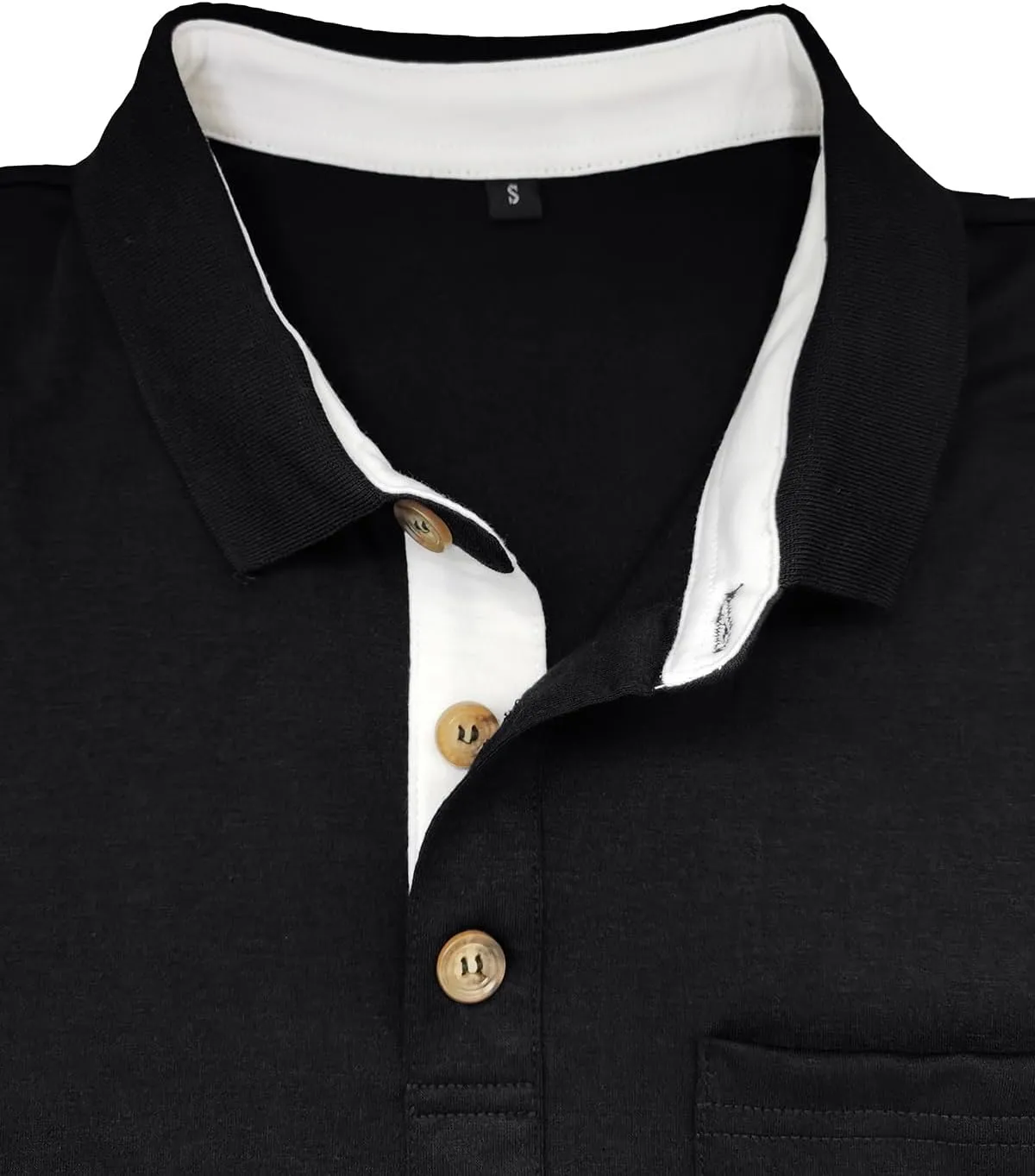 Custom Polo Shirts for Men Short/Long Sleeve Customized Golf Shirt Design Your Own Personalized T-Shirt with Pocket