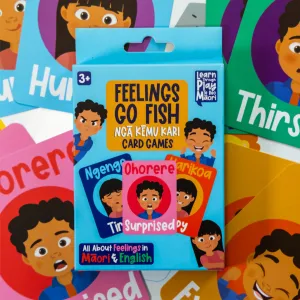 Feelings Go Fish -Ngā Kare-ā-roto by Koha Create