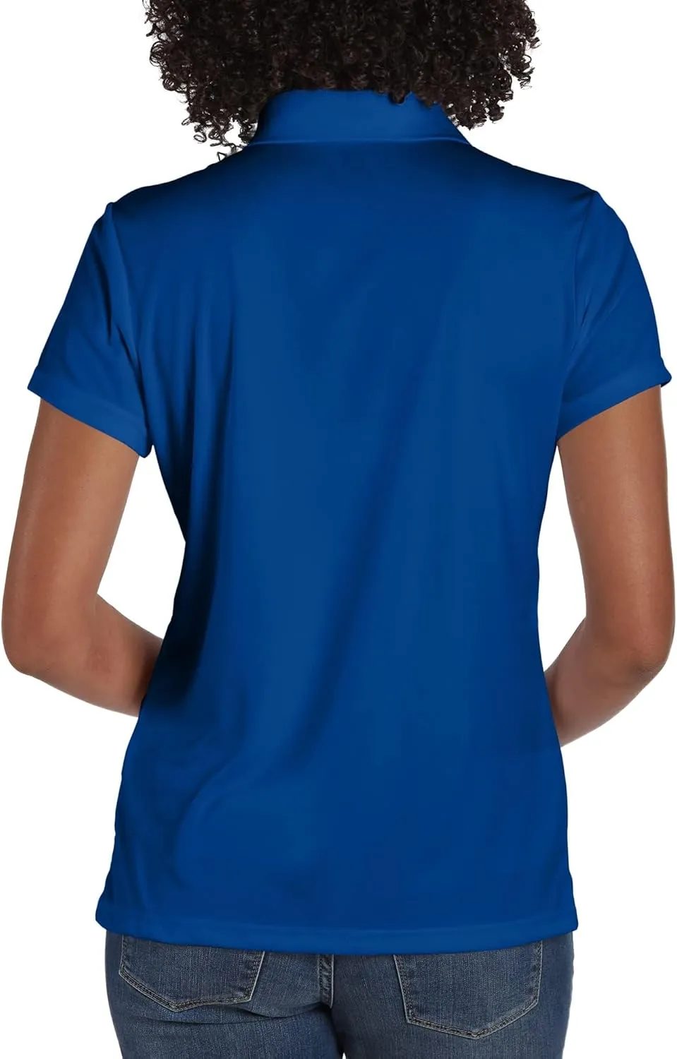 Hanes Women's Sport Cool DRI Polo Shirt, Moisture-Wicking Performance Polo Shirt for Women
