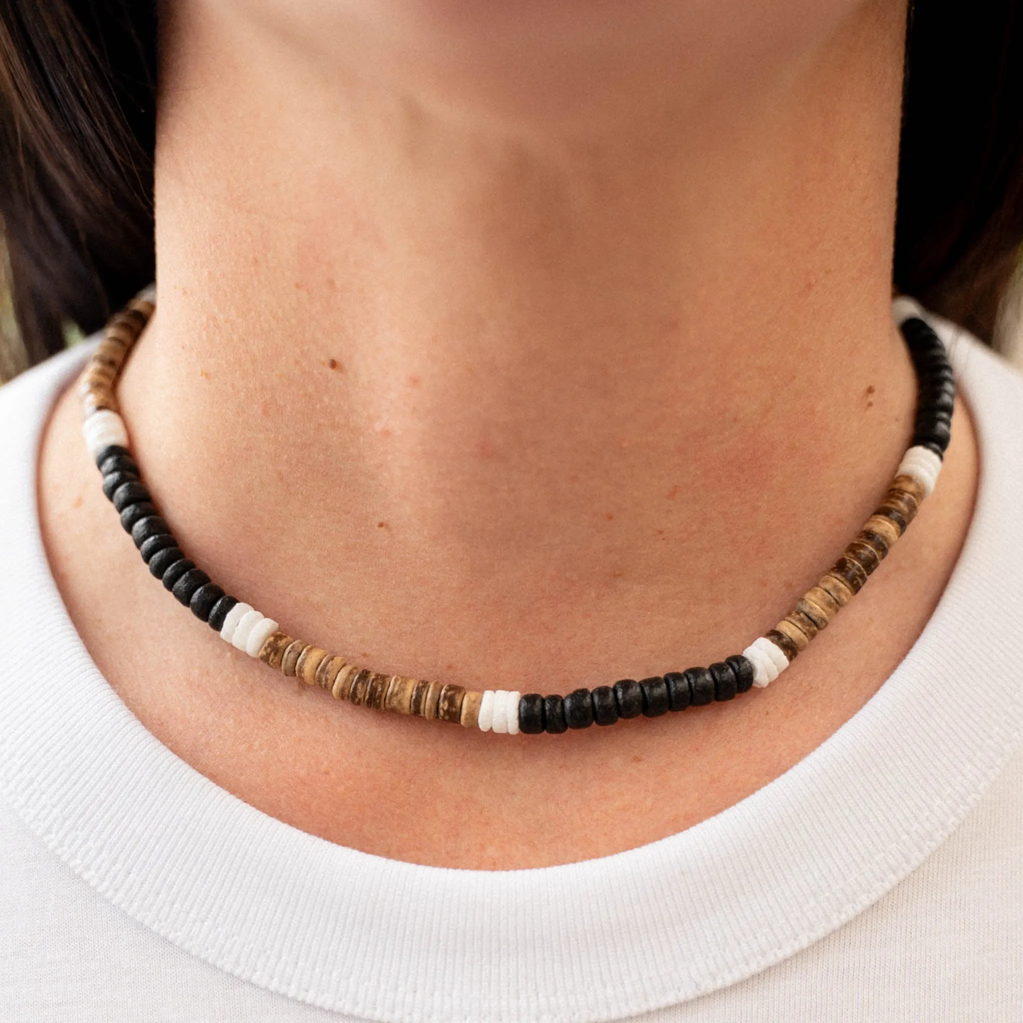 Nias Surf Bead Necklace