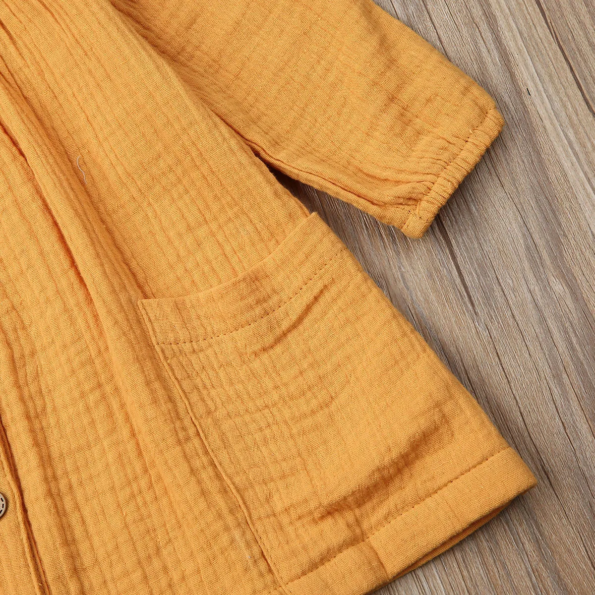 Pocket Buttoned Dress