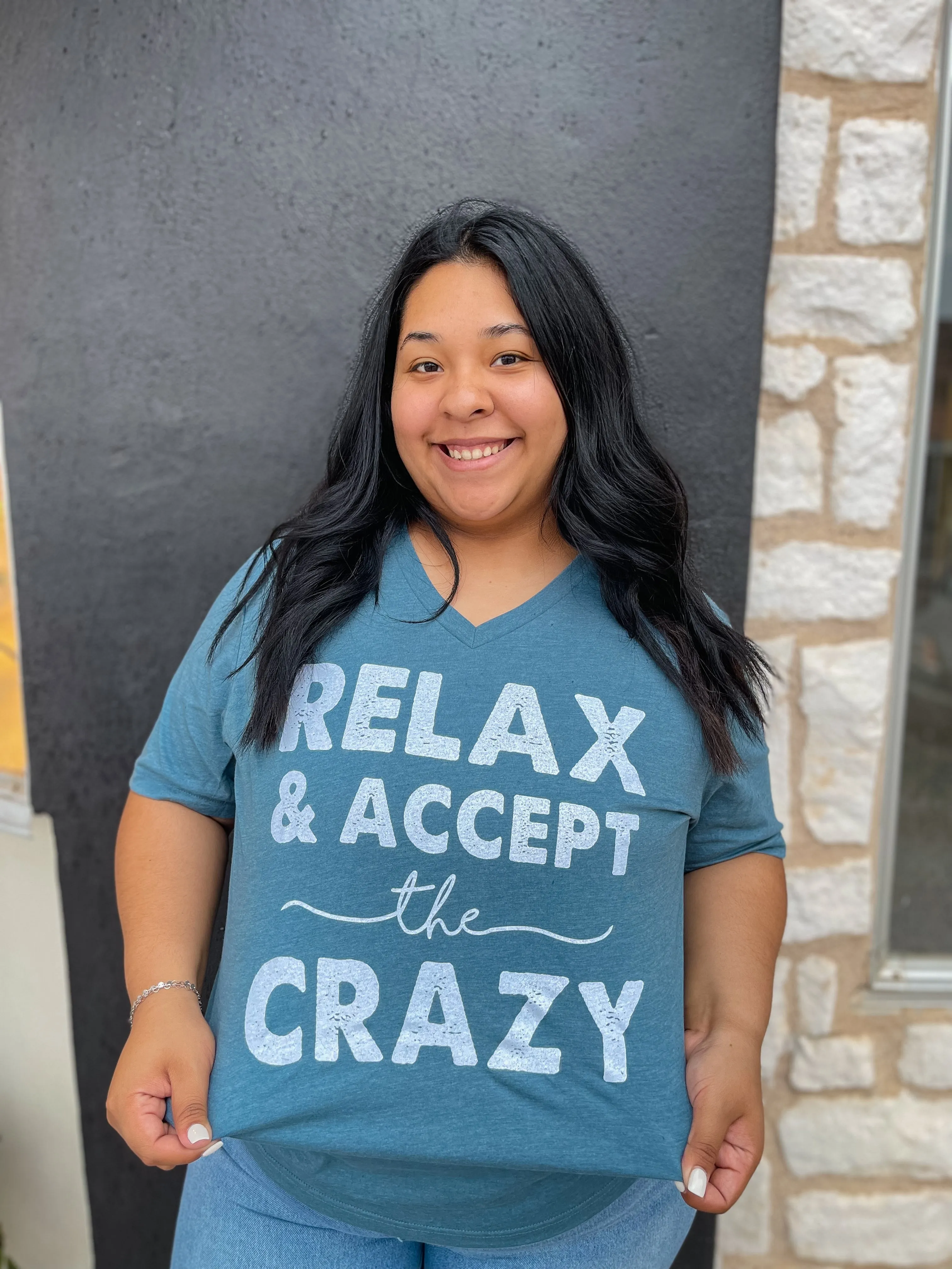 Relax & Accept the Crazy Tee
