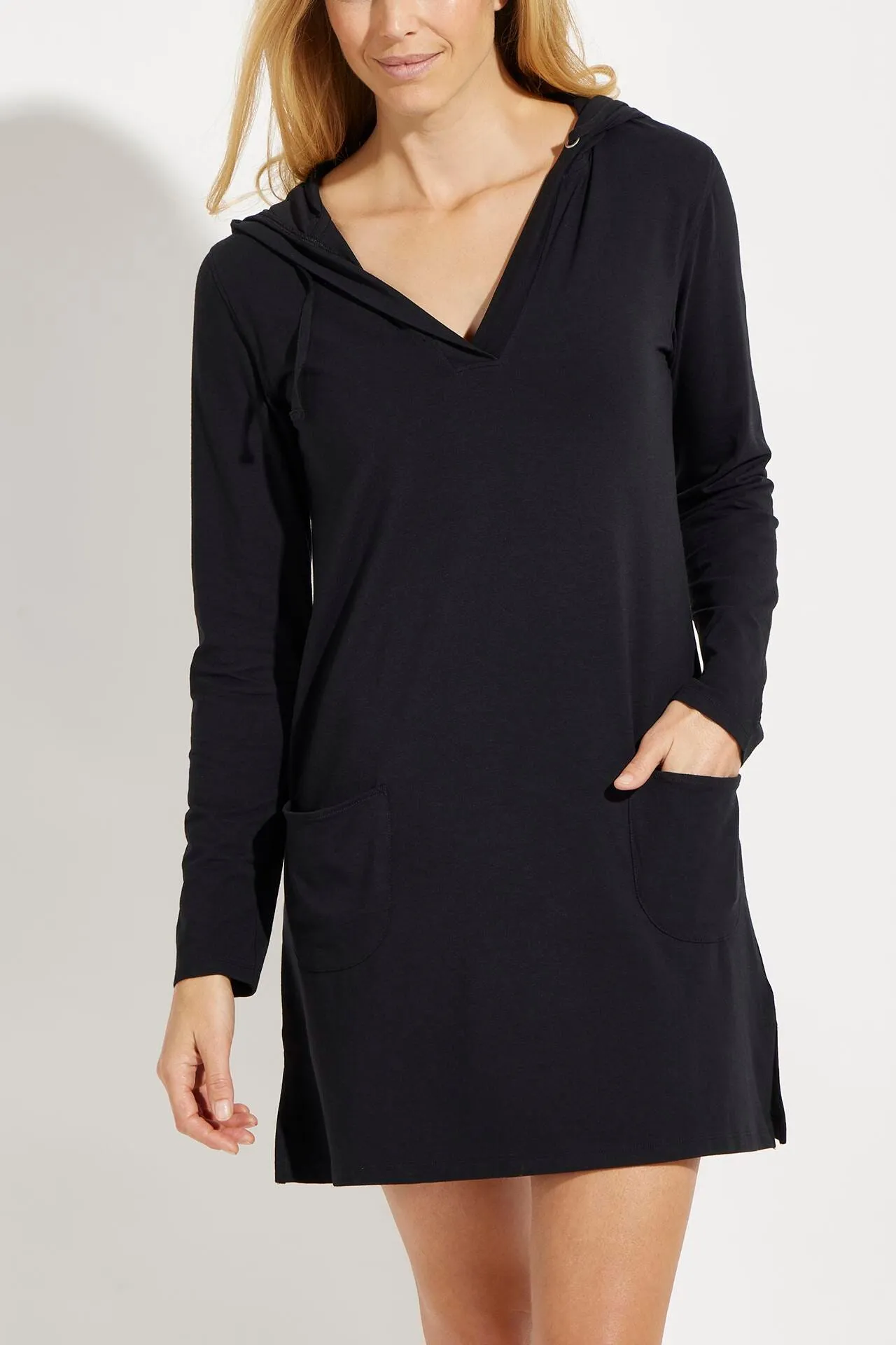 Women's Catalina Beach Cover-Up Dress  |  Black