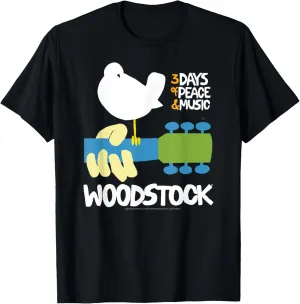 Woodstock - 3 Days Of Peace And Music Poster T-Shirt